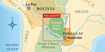Карта На Рио Парагвай