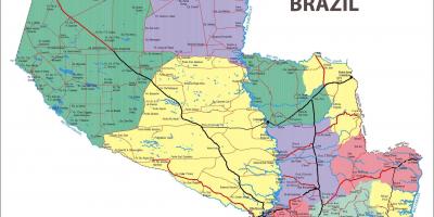 На картата На Парагвай